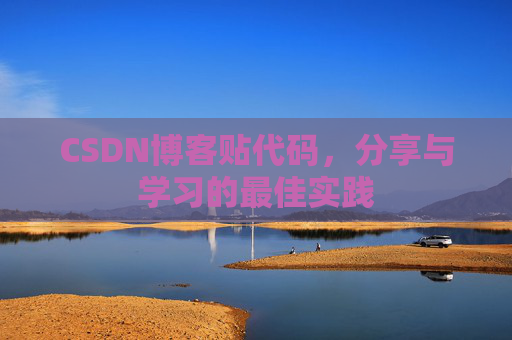 CSDN博客贴代码，分享与学习的最佳实践
